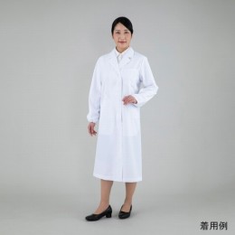 快適さわやか白衣(女性用) L AS9746-WL