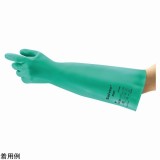 耐溶剤作業手袋 厚手ロング 37-185 LL