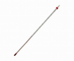 赤液棒状温度計　-100〜+50℃