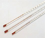 赤液棒状温度計　-100〜+50℃