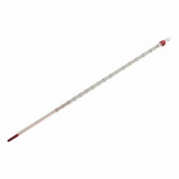 赤液棒状温度計　0〜+150℃