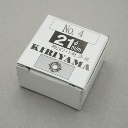 桐山ロート用濾紙　4　21mm　50入