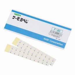 サーモラベル　不可逆F-80　40枚