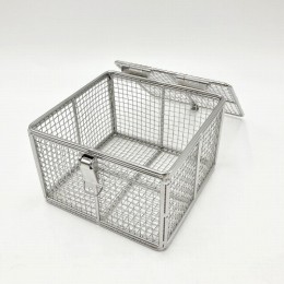 フタ付バスケット　中