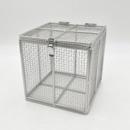 フタ付バスケット　大