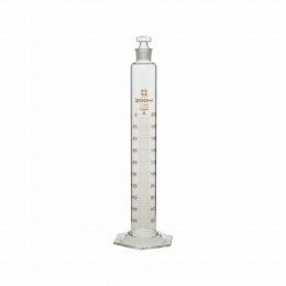 有栓メスシリンダー　200ml