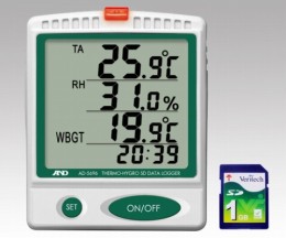 温湿度SDデータロガAD5696校正付