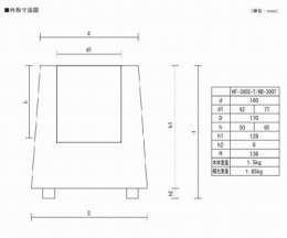 マントルヒーター入力調節器付HB300T