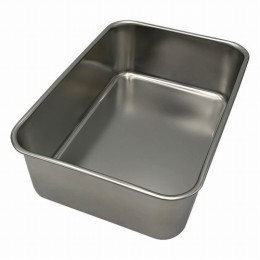 ステンレス深型組バット　5号