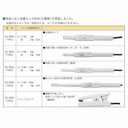 水分チェッカー 多用途タイプ SK-960A TYPE1