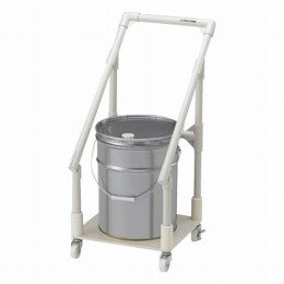 廃液回収トレーワゴンペール缶1ヶ用