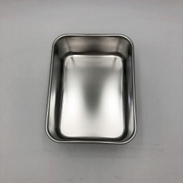 メモ付きステン深型バット　4号