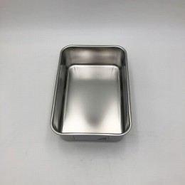 メモ付きステン深型バット　5号