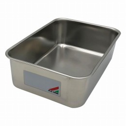 メモ付きステン深型バット　5号