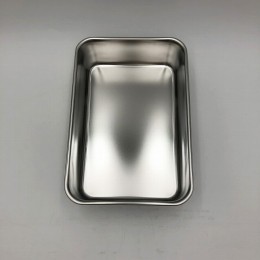 メモ付きステン深型バット　6号