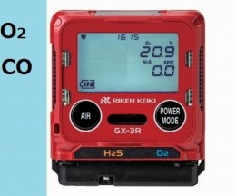 ガスモニタGX-3R　TYPEF