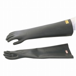 静電気用手袋GC-8　黒　アーステロン長