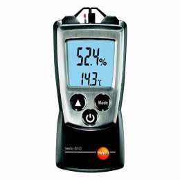 ポータブル温湿度計testo610校正付