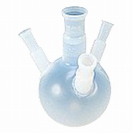 PFA丸底フラスコ　四ツ口　500ml