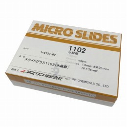 スライドグラス　1102(水縁磨)　百枚