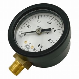 小型圧力計A形φ40　R1/8　0.6