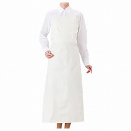 ウレタンワンタッチ胸付前掛　フリーサイズ