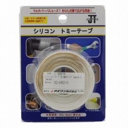 シリコントミーテープ　25mm-3M　白