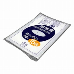 ポリバック規格袋L03-15　100枚入