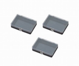 ヒンジ付角型ケース(導電+帯電防止)3N