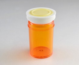 スチロール棒瓶　茶　S-10