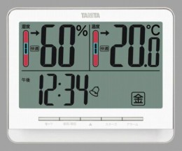 デジタル温湿度計　TT538WH