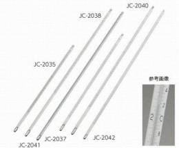 精密棒状水銀温度計JC-2035校正付　