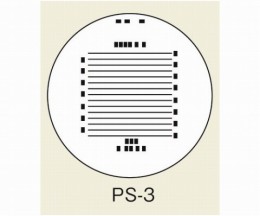 スケールルーペ目盛板7X用　PS-3