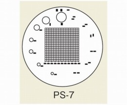 スケールルーペ目盛板10X用　PS-7