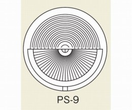 スケールルーペ目盛板7X用　PS-9
