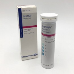 半定量イオン試験紙パーオキシド25　百枚
