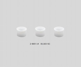 バイアル用白キャップ81183-SC百個