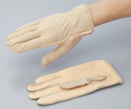 豚表革手袋　No.801　L