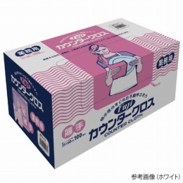 カウンタークロス 薄手 100枚入 ピンク