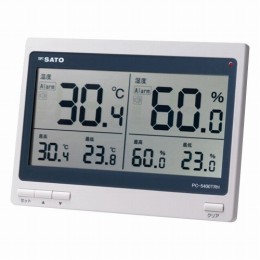 デジタル温湿度計PC-5400TRH校正