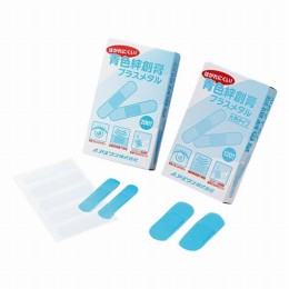 青色絆創膏プラスメタル　KB300