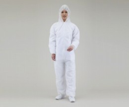 不織布製つなぎ服 全長208×フード部36×胸囲144cm