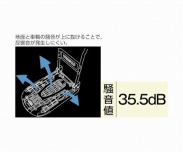 軽量樹脂運搬車MPK-720-BK-SS