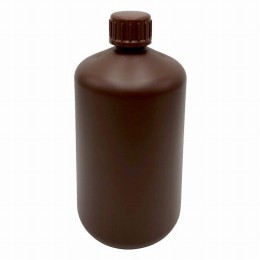 細口丸型遮光瓶5L(茶)