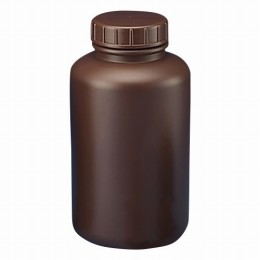 広口丸型遮光瓶5L(茶)