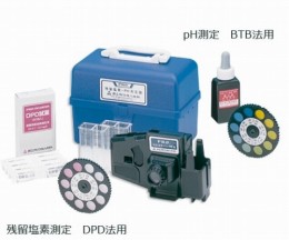 残留塩素測定器(DPD法+pH測定器)