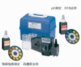高濃度残留塩素測定器　高濃度法pH測定器