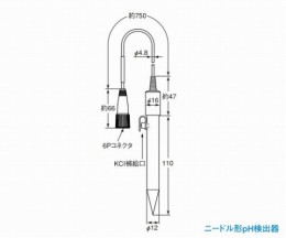 pH電極　PH72SN-32-AA