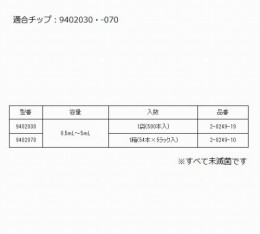 マイクロピペット　46200700