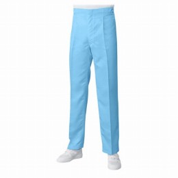 無塵衣AS304A　パンツ　ブルー　LL